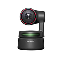 OBSBOT Tiny 4K AI PTZ Webcam with intelligent auto-framing and anti-shake technology for professional-grade video calls