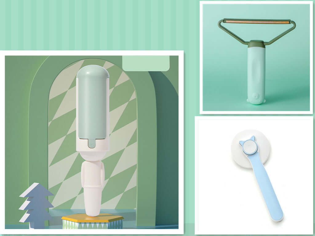 Pet Cat Dog Hair and Mitts Remover Double sided Comb