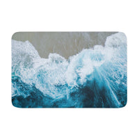 Sea Wave Memory Foam Bath Mat