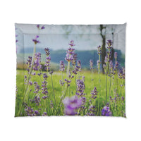 Floral Greenery Comforter