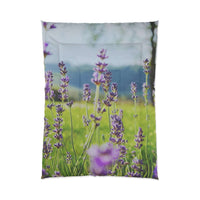 Floral Greenery Comforter