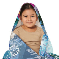 Frozen Elsa & Anna Hooded Towel for Kids