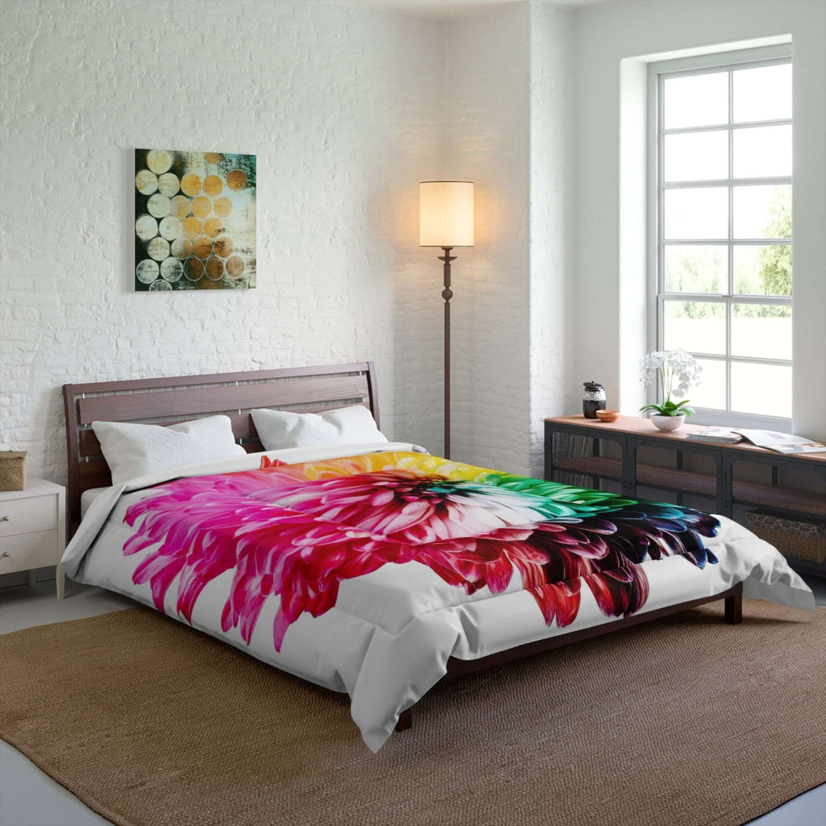 Splash Coloured Comforter