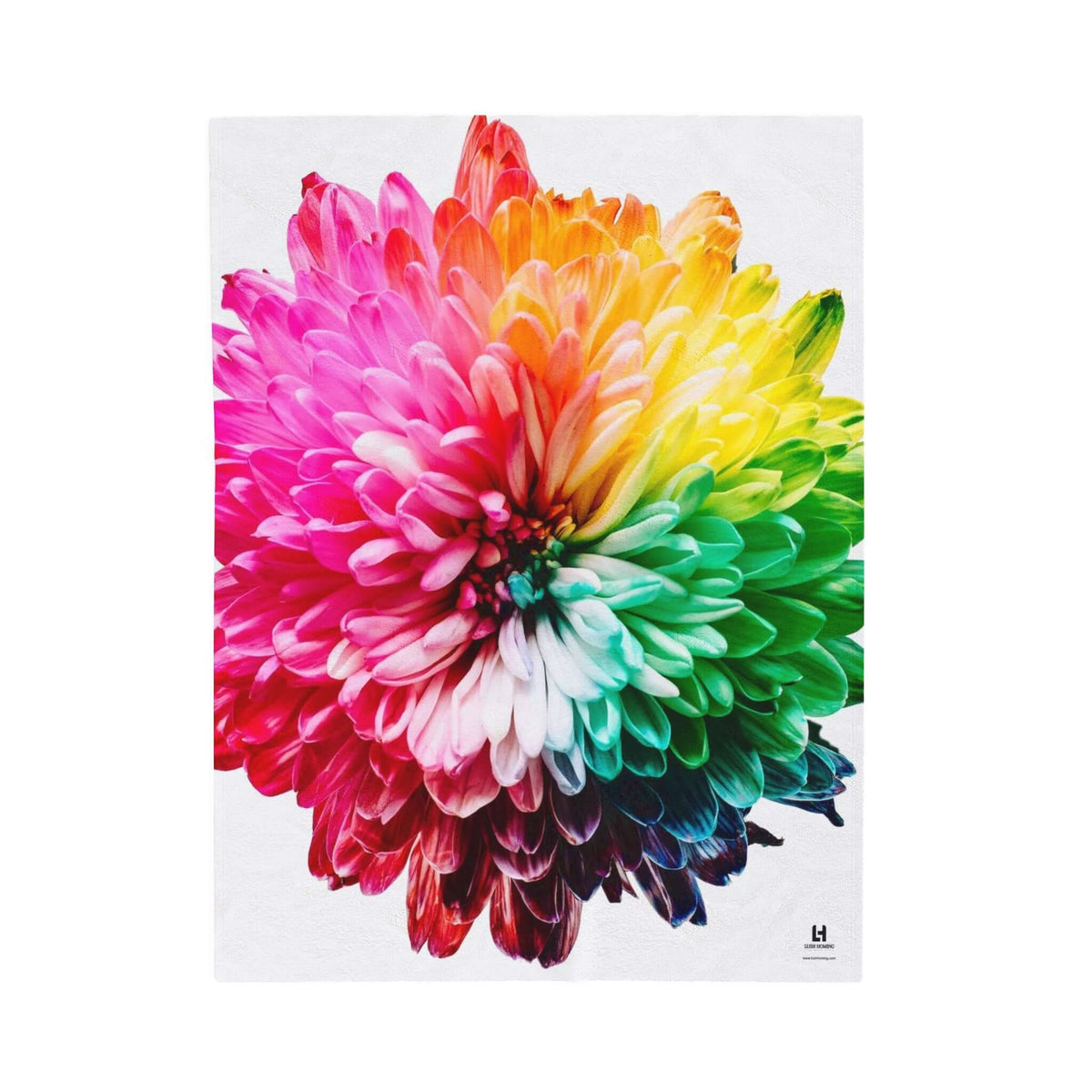 Splash Colour Velveteen Plush Blanket