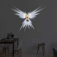 Owl/Eagle Wall Lamp: 3D Projection, Atmosphere Light, Home Decor