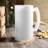 Frosted Glass Beer Mug