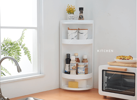 360-Degree Swiveling Bathroom Storage Rack: Organize with Ease and Style