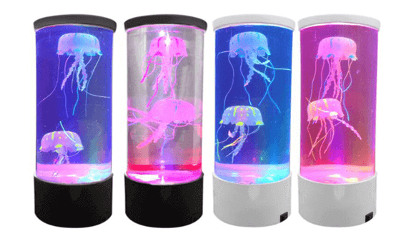 LED Jellyfish Lamp – Realistic Lighting Decor for Relaxation & Ambiance