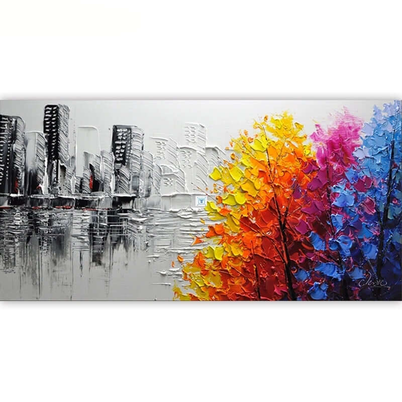 Rahmen abstraktes Bild DIY Malerei