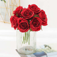 Silk Roses Bouquet Artificial Flowers