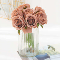 Silk Roses Bouquet Artificial Flowers
