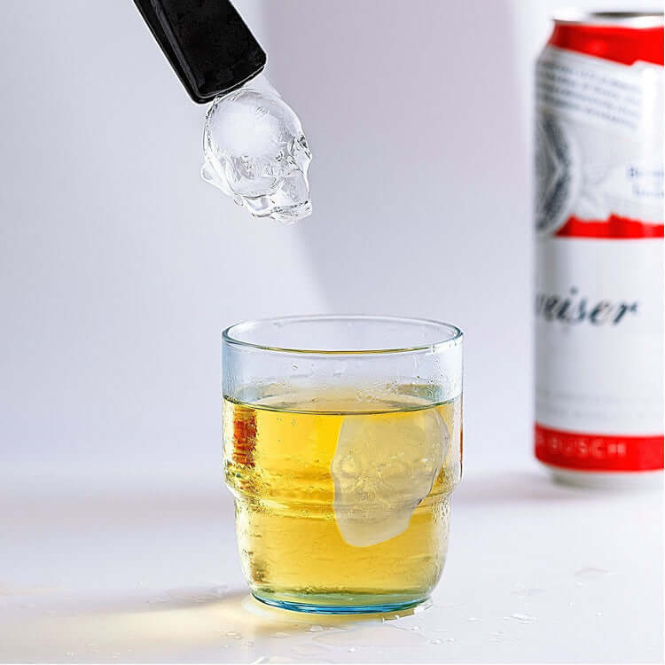 Creative Silicone Ice Tray With Halloween 3D Skull