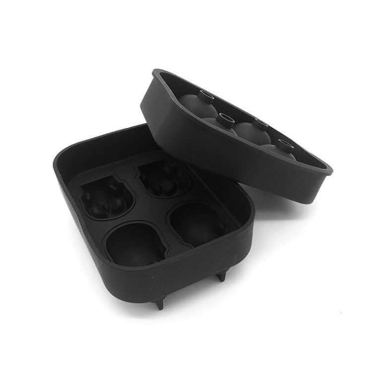 Creative Silicone Ice Tray With Halloween 3D Skull