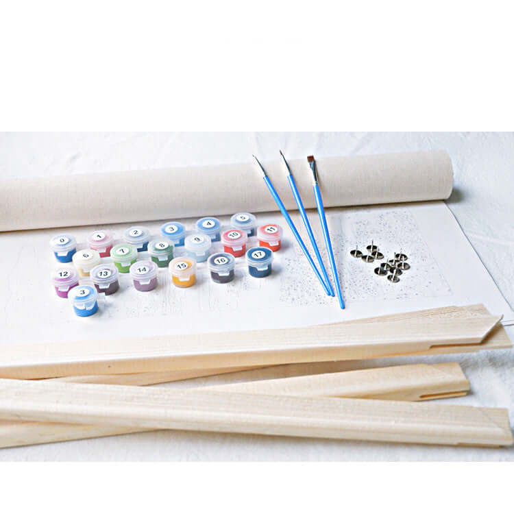 Digitales Ölgemälde Rahmenlos