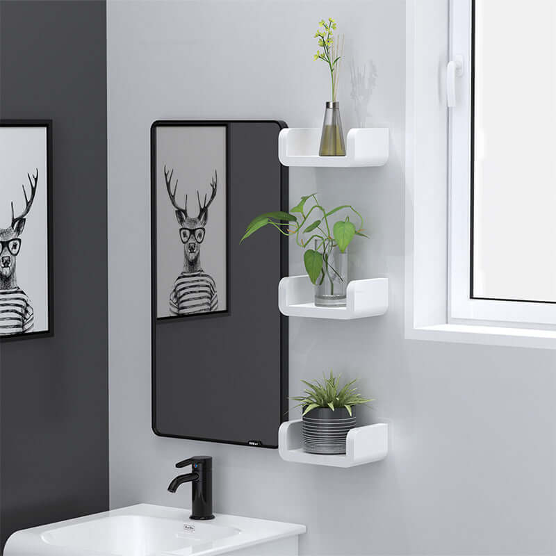 Modern and Simple Wall Suction Storage Rack: Maximize Your Storage Space