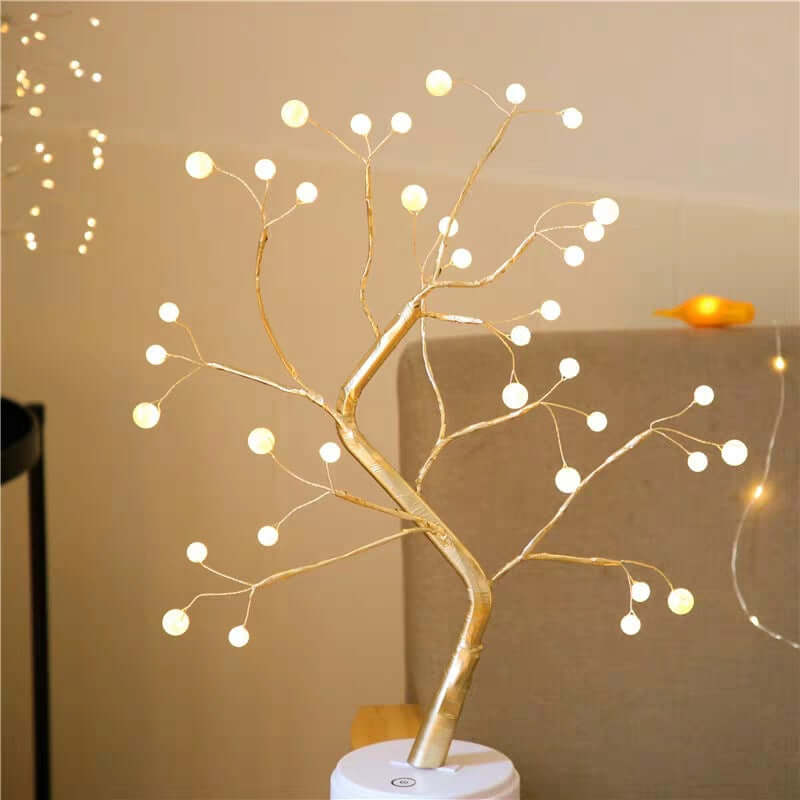 LED Copper Wire Light - Nordic Warmth for Bedroom & Home