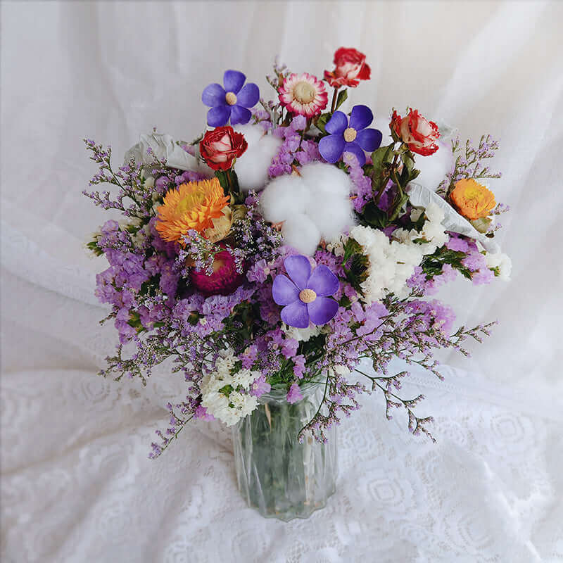 Dried Flower Arrangement, Bouquet Of Flower