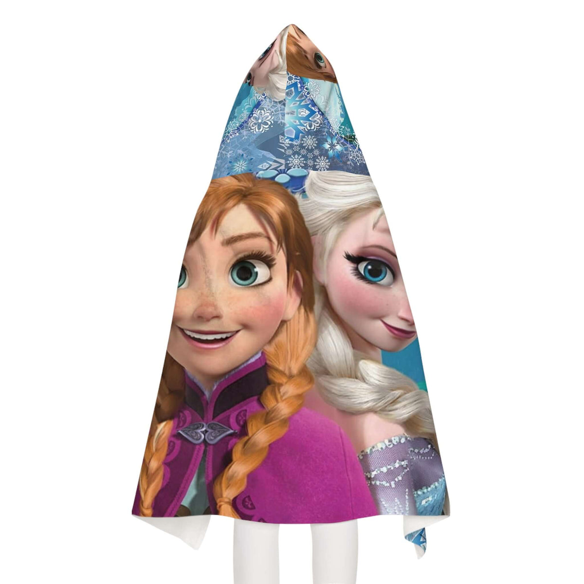 Frozen Elsa & Anna Hooded Towel for Kids