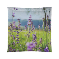 Floral Greenery Comforter