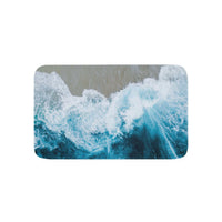 Sea Wave Memory Foam Bath Mat