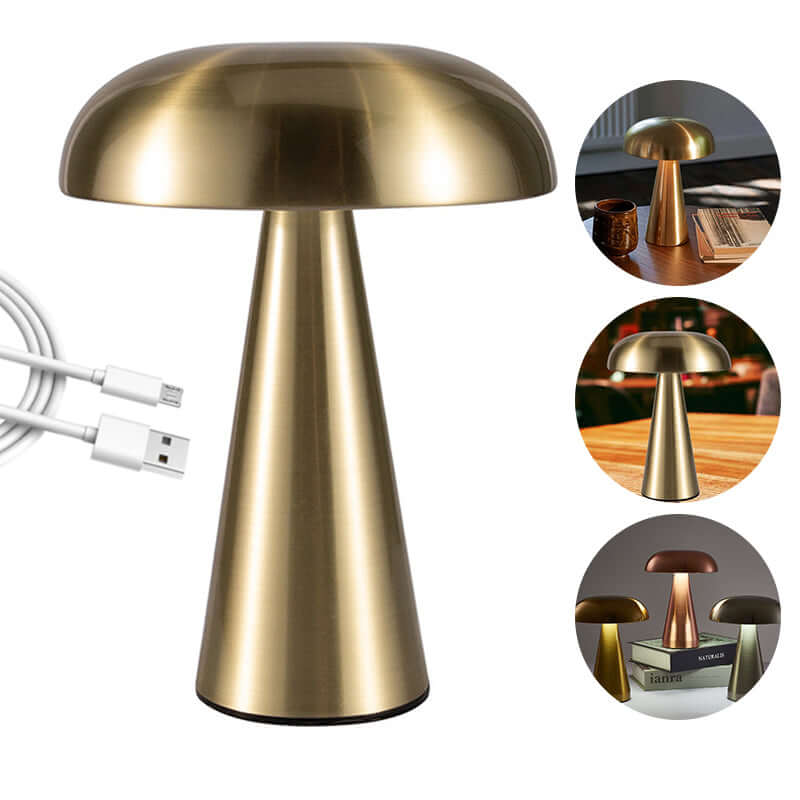 LED Mushroom Table Lamp