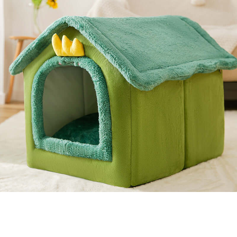 Foldable Self-Warming Pet Nest for Cats and Dogs