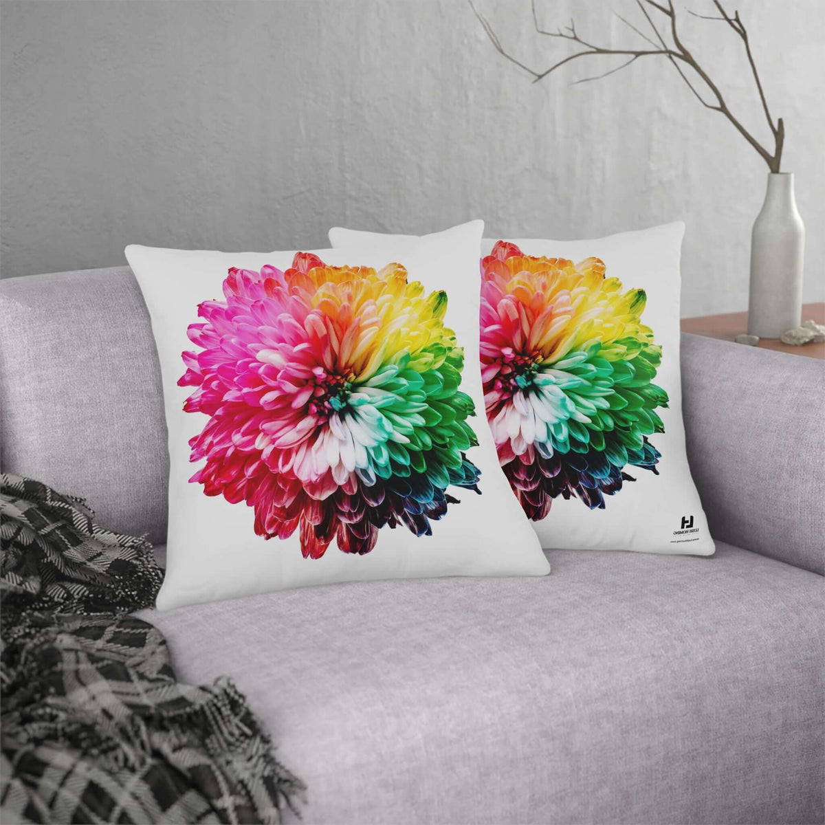 Splash coloured Waterproof Pillows