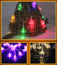 Halloween Pumpkin LED Lantern - Spooktacular String Lights