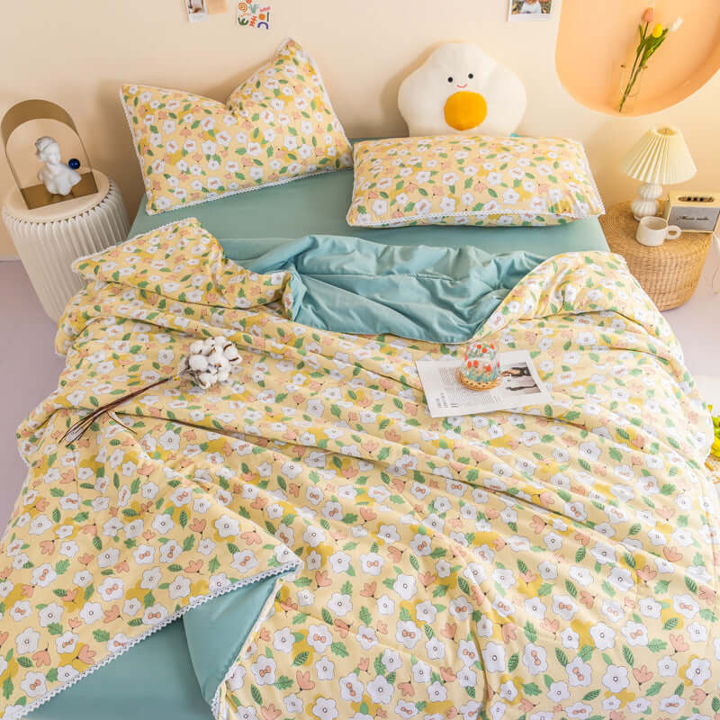 Washed Cotton Summer Cool Quilt