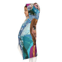 Frozen Elsa & Anna Hooded Towel for Kids