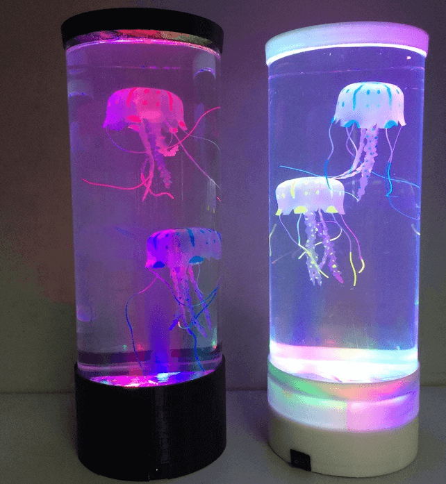 LED Jellyfish Lamp – Realistic Lighting Decor for Relaxation & Ambiance