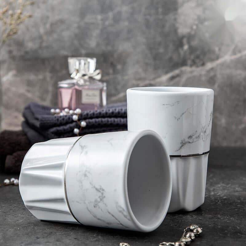 5-Piece Ceramic Bathroom Set: Elevate Your Bathroom with Style and Function
