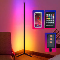 Symphony Bluetooth Corner RGB Lamp: Illuminate Your Space with Style