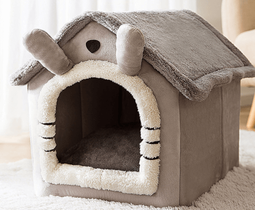 Foldable Self-Warming Pet Nest for Cats and Dogs