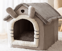 Foldable Self-Warming Pet Nest for Cats and Dogs