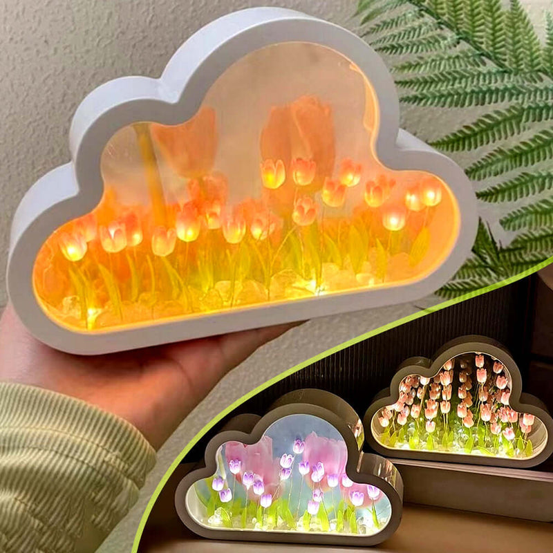 Tulip Cloud Night Lamp DIY Material