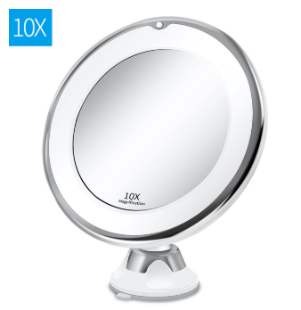 10X Magnifying LED Makeup Mirror: Precise Makeup Application with Natural Daylight