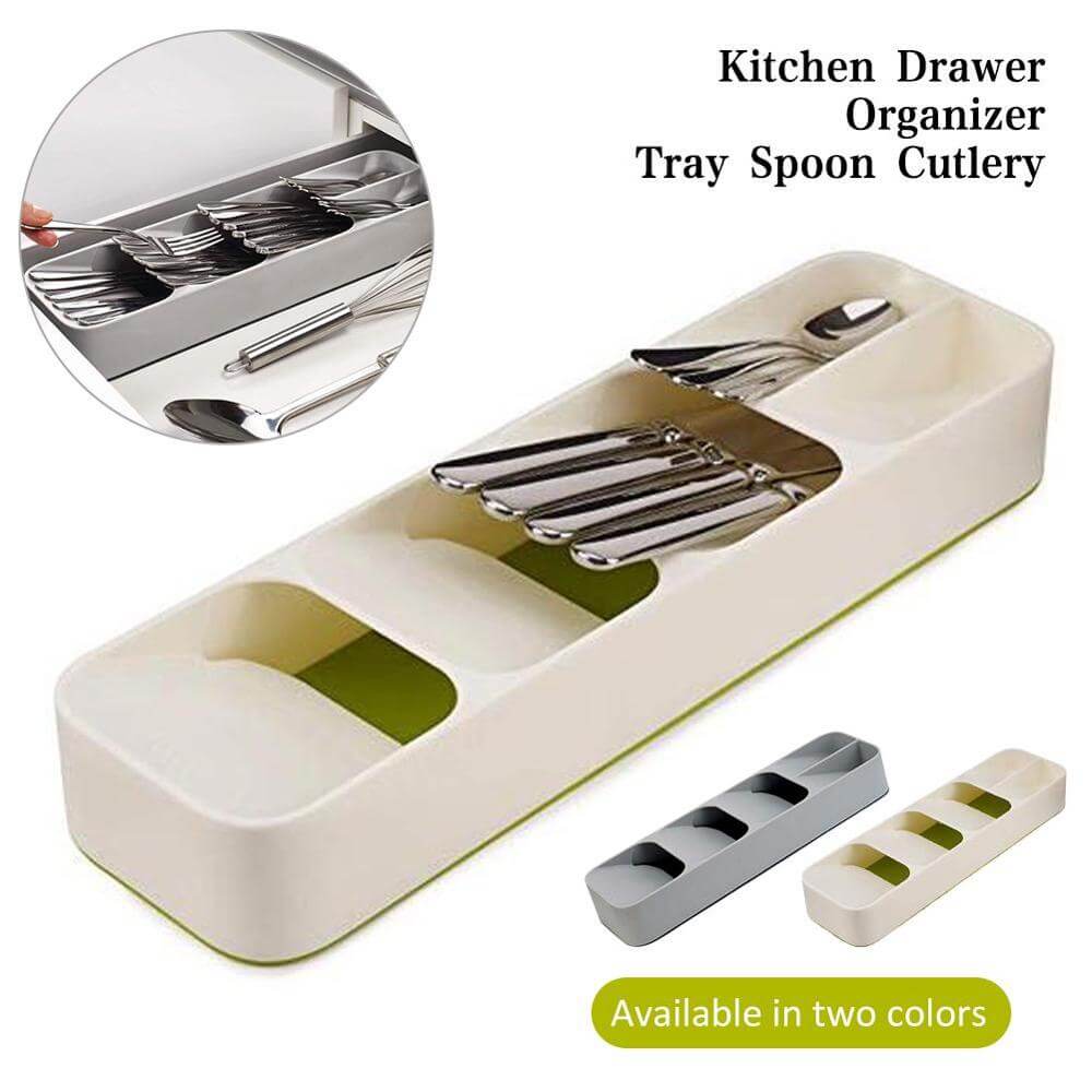 Spoon Knife Fork Cutlery Storage Organizer