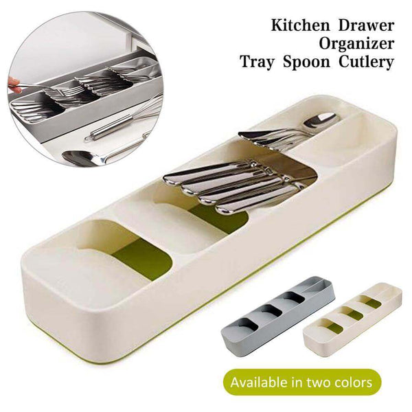 Spoon Knife Fork Cutlery Storage Organizer
