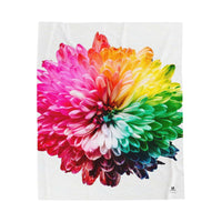 Splash Colour Velveteen Plush Blanket