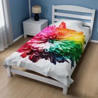 Splash Colour Velveteen Plush Blanket
