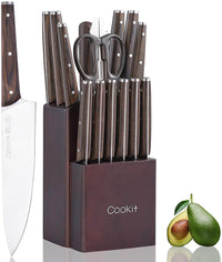 Kitchen Knife Sets, 15 Pcs