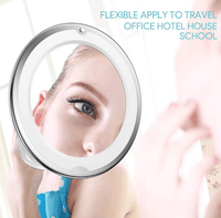 10X Magnifying LED Makeup Mirror: Precise Makeup Application with Natural Daylight
