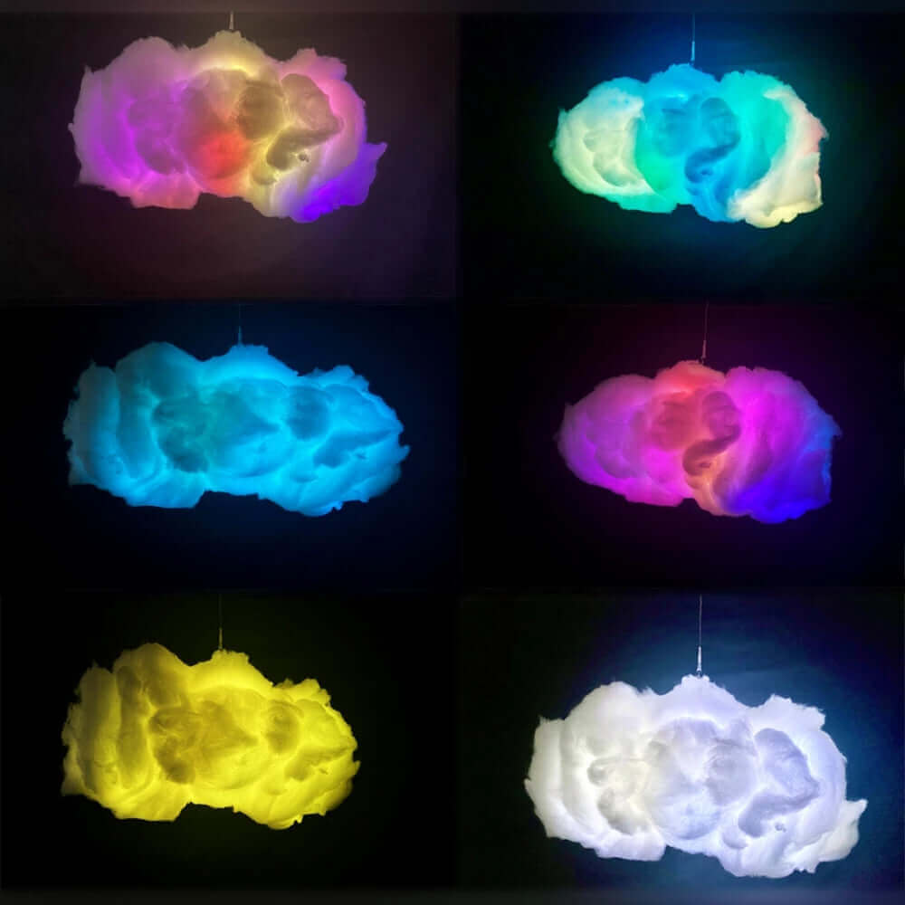 Ambient Lightning Clouds: Music Sync LED Cloud Lamp
