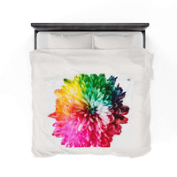 Splash Colour Velveteen Plush Blanket