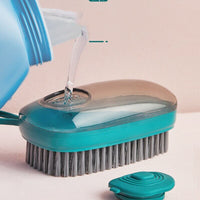 Durable Automatic Liquid Addition Cleaning Brush: Effortless Cleaning with Just One Press