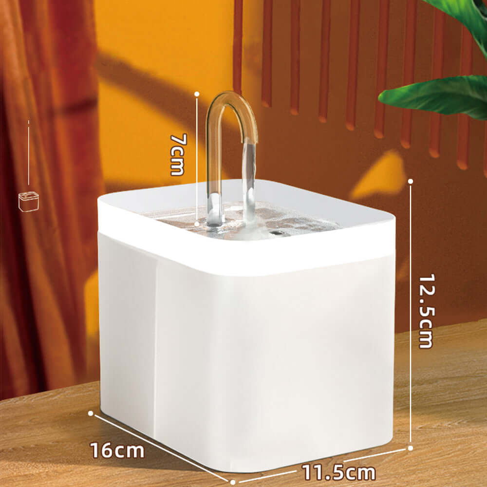 USB Automatic Cat Water Fountain – 3 Modes, 1.5L, Quiet