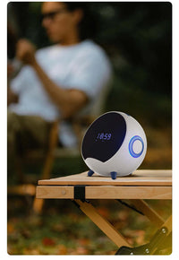 Support de téléphone portable pour haut-parleur Bluetooth Planet Chargeur sans fil