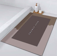 Diatom Mud Soft  Diatomaceous Earth Absorbent Foot Mat