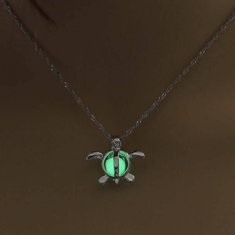 Mode Mond Natürliche Leuchtende Stein Healing Halskette Frauen Geschenk Charme Leuchtende Anhänger Halskette Schmuck